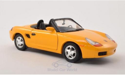 Porsche Boxster 1/24 Motormax (986) gelb modellautos