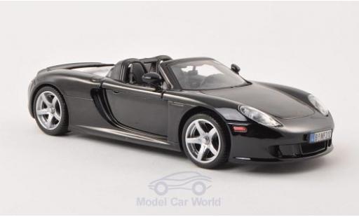Porsche Carrera GT 1/24 Motormax schwarz ohne Vitrine modellautos