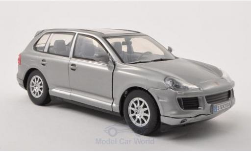 Porsche Cayenne 1/24 Motormax (9PA) mettalic grau 2008 ohne Vitrine modellautos