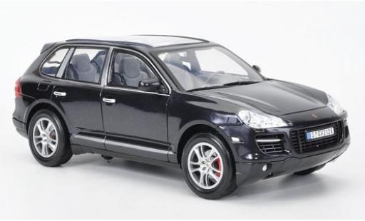 Modellautos Porsche Cayenne Turbo 1/18 Motormax Turbo mettalic schwarz Porsche Cayenne Turbo 1/18 Motormax Turbo mettalic schwarz modellautos