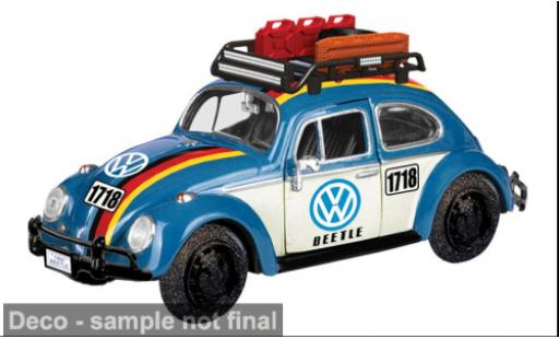 Modellautos Volkswagen Beetle 1/24 Motormax blau/Dekor 1966 1:24 Volkswagen Beetle 1/24 Motormax blau/Dekor 1966 1:24 modellautos
