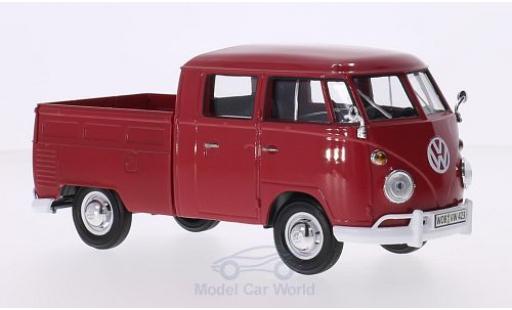 Modellautos Volkswagen T1 A 1/24 Motormax DoKa rot Volkswagen T1 A 1/24 Motormax DoKa rot modellautos