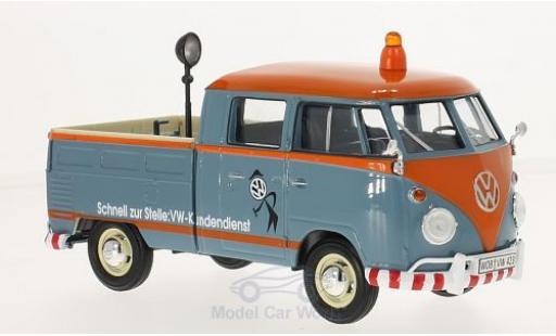 Volkswagen T1 A 1/24 Motormax Kundendienst Pick Up mit Ladegut modellautos