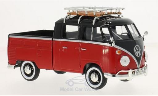 Volkswagen T1 A 1/24 Motormax Pick Up mit Dachgepäckträger modellautos