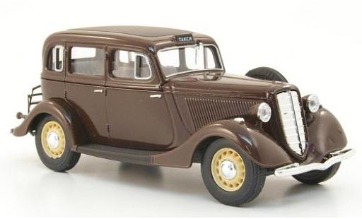 Modellautos Gaz M1 1/43 Nash Avtoprom GAZ braun Taxi Gaz M1 1/43 Nash Avtoprom GAZ braun Taxi modellautos