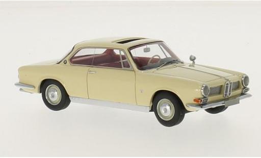 Bmw 3200 1/43 Neo CS Bertone beige 1961 modellautos