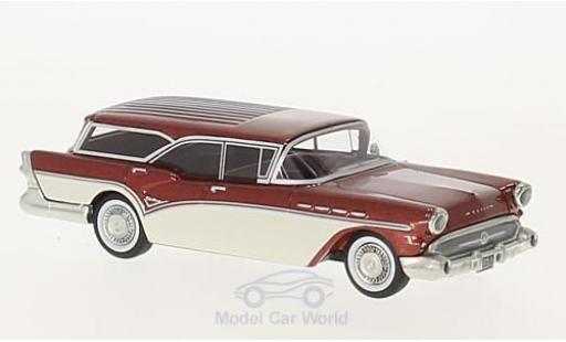 Modellautos Buick Century 1/64 Neo Caballero Estate Wagon mettalic rot/weiss 1957 Buick Century 1/64 Neo Caballero Estate Wagon mettalic rot/weiss 1957 modellautos