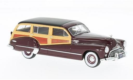 Modellautos Buick Roadmaster 1/43 Neo 79 Estate Wagon rot/Holzoptik 1947 Buick Roadmaster 1/43 Neo 79 Estate Wagon rot/Holzoptik 1947 modellautos