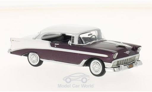Chevrolet Bel Air 1/43 Neo Sport Coupe weiss/mettalic rot 1956 modellautos