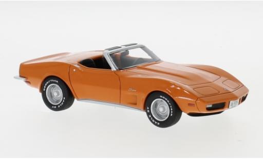 Chevrolet Corvette 1/43 Neo (C3) Cabrio orange 1973 modellautos