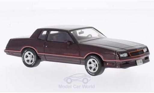 Modellautos Chevrolet Monte Carlo 1/43 Neo SS mettalic rot 1986 Chevrolet Monte Carlo 1/43 Neo SS mettalic rot 1986 modellautos