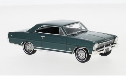 Modellautos Chevrolet Nova 1/43 Neo SS Hardtop mettalic grün 1966 Chevrolet Nova 1/43 Neo SS Hardtop mettalic grün 1966 modellautos