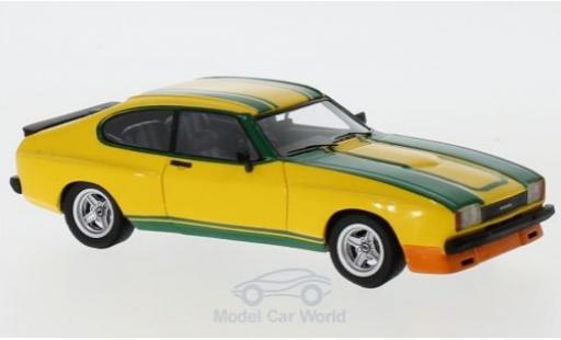 Modellautos Ford Capri 1/43 Neo MKII 3.0S X-Pack gelb/grün 1976 Ford Capri 1/43 Neo MKII 3.0S X-Pack gelb/grün 1976 modellautos