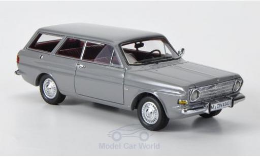 Modellautos Ford Taunus 1966 1/43 Neo 12M (P6) Turnier grau 1966 Ford Taunus 1966 1/43 Neo 12M (P6) Turnier grau 1966 modellautos