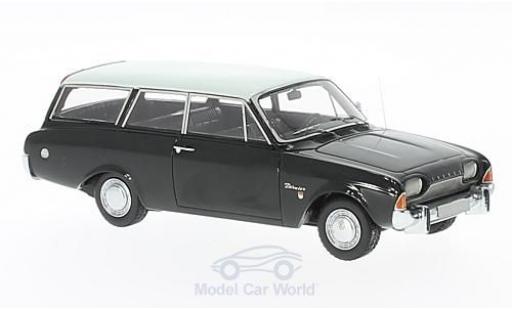 Modellautos Ford Taunus 1960 1/43 Neo 17m P3 Turnier schwarz/beige 1960 Ford Taunus 1960 1/43 Neo 17m P3 Turnier schwarz/beige 1960 modellautos
