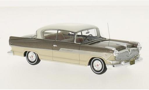 Modellautos Hudson Hornet 1/43 Neo 2-Door Hollywood Hardtop mettalic braun/beige 1957 Hudson Hornet 1/43 Neo 2-Door Hollywood Hardtop mettalic braun/beige 1957 modellautos