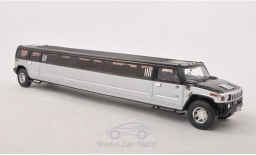 Modellautos Hummer H2 1/43 Neo Stretch Limousine schwarz/silber Hummer H2 1/43 Neo Stretch Limousine schwarz/silber modellautos