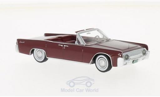 Modellautos Lincoln Continental 1961 1/43 Neo 53A Cabrio rot 1961 Lincoln Continental 1961 1/43 Neo 53A Cabrio rot 1961 modellautos