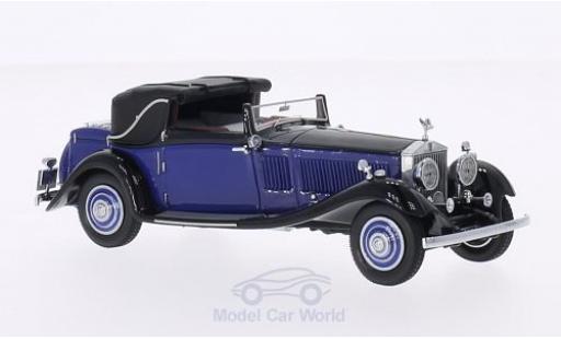 Modellautos Rolls Royce Phantom 1/43 Neo II Continental DHC Gurney Nutting blau/schwarz RHD Rolls Royce Phantom 1/43 Neo II Continental DHC Gurney Nutting blau/schwarz RHD modellautos