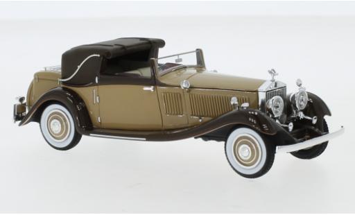 Modellautos Rolls Royce Phantom 1/43 Neo II Continental DHC Gurney Nutting braun/braun RHD 1934 Rolls Royce Phantom 1/43 Neo II Continental DHC Gurney Nutting braun/braun RHD 1934 modellautos