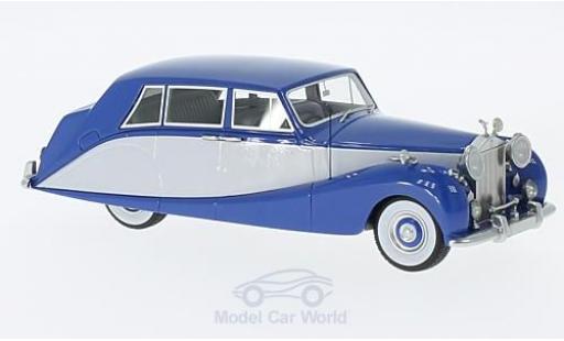 Modellautos Rolls Royce Silver Wraith 1/43 Neo Hooper Empress Line blau/grau RHD 1956 Rolls Royce Silver Wraith 1/43 Neo Hooper Empress Line blau/grau RHD 1956 modellautos