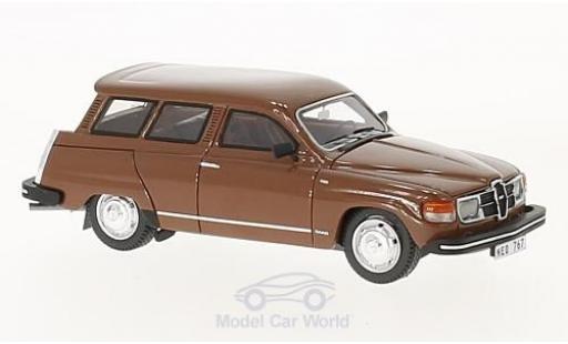 Saab 95 GL 1/43 Neo GL braun 1979 modellautos