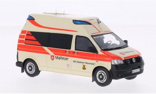 Modellautos Volkswagen T5 1/43 Neo Hornis Ambulanz Malteser 2010 SEG maltais Warendorf Volkswagen T5 1/43 Neo Hornis Ambulanz Malteser 2010 SEG maltais Warendorf modellautos