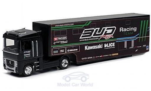 Modellautos Renault Magnum 1/43 New Ray AE500 Bud Racing Team Truck mit Kastenauflieger Renault Magnum 1/43 New Ray AE500 Bud Racing Team Truck mit Kastenauflieger modellautos