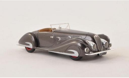Modellautos Delahaye 135 1/43 Nickel MS Competition Roadster Figoni & Falaschi mettalic grau 1937 sn48563 Delahaye 135 1/43 Nickel MS Competition Roadster Figoni & Falaschi mettalic grau 1937 sn48563 modellautos