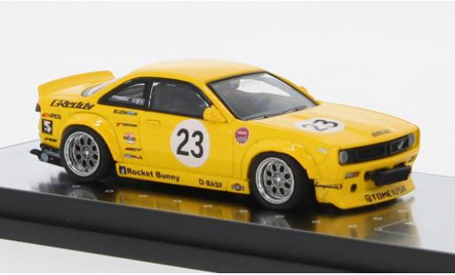Nissan Silvia 1/64 INNO64 (S14) R gelb 1:64 modellautos