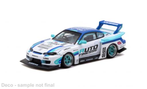 Nissan Silvia 1/64 Tarmac Works (S15) LB-Super Silhouette 2025 Auto Finesse 1:64 modellautos