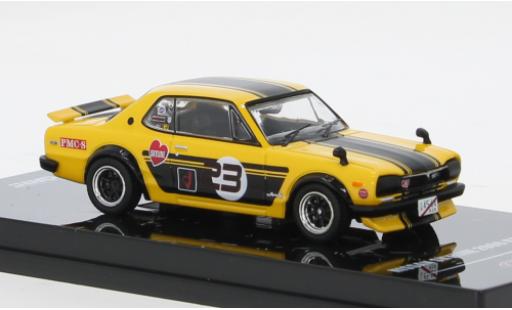 Nissan Skyline 1/64 INNO64 2000 G gelb 1:64 modellautos