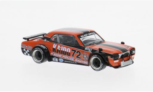 Nissan Skyline 1/64 Mini GT 2000 GT-R (KPGC10) orange/Dekor 1:64 modellautos
