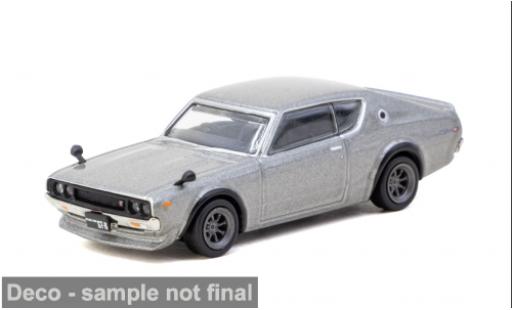 Modellautos Nissan Skyline 2000 GT-R (KPGC110) silber 1969 1/64 Tarmac Works