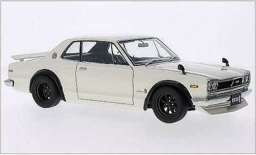 Nissan Skyline 2000 1/18 Autoart GT-R (KPGC10) weiss RHD modellautos