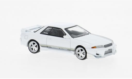 Nissan Skyline 1/64 Mini GT GT-R (R32) VeilSide Combat C-I weiss 2011 1:64 modellautos