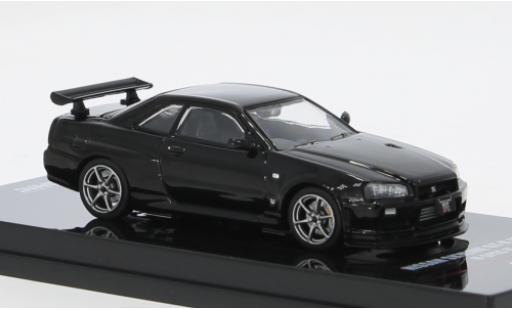 Nissan Skyline 1/64 INNO64 GT-R ( schwarz 1:64 modellautos