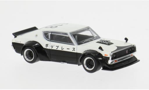 Nissan Skyline 1/64 Pop Race GT-R V8 Drift KPGC 110 Kenmeri 1:64 modellautos