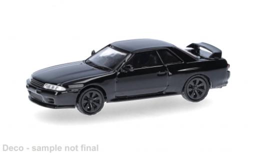 Nissan Skyline 1/87 Micro City 87 GTR (R32) schwarz 1:87 modellautos