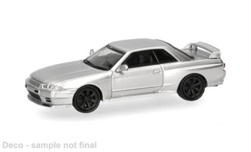 Nissan Skyline 1/87 Micro City 87 GTR (R32) silber 1:87 modellautos