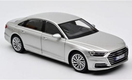 Modellautos Audi A8 1/18 Norev L (D5) silber 2018 Audi A8 1/18 Norev L (D5) silber 2018 modellautos