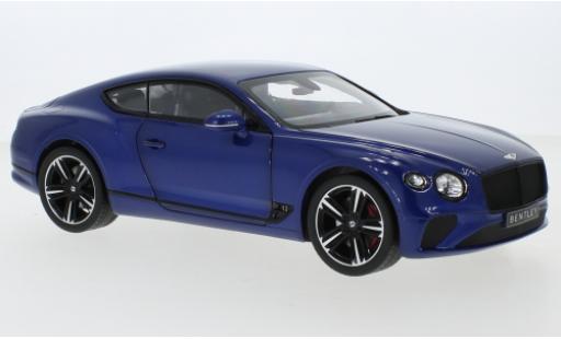 Modellautos Bentley Continental 1/18 Norev GT mettalic blau 2018 Bentley Continental 1/18 Norev GT mettalic blau 2018 modellautos