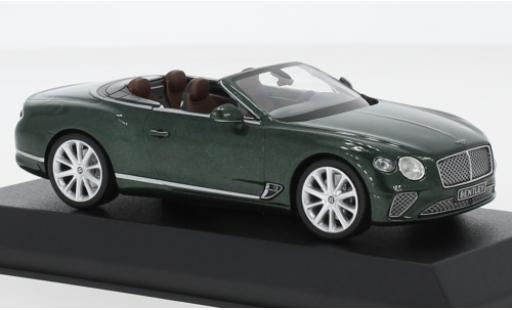 Bentley Continental 1/43 Norev GTC mettalic grün 2019 modellautos
