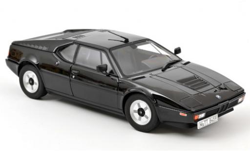 Bmw M1 1/18 Norev schwarz 1980 modellautos