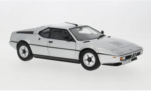 Bmw M1 1/18 Norev silber 1980 1:18 modellautos