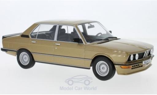 Bmw M5 E12 1/18 Norev 35i (E12) gold 1980 modellautos