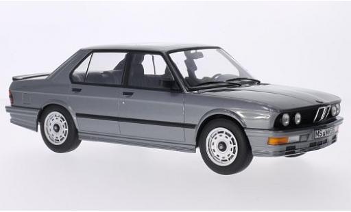 Bmw M5 1/18 Norev 35i (E28) mettalic grau 1986 modellautos