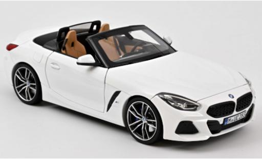 Bmw Z4 1/18 Norev weiss 2018 modellautos