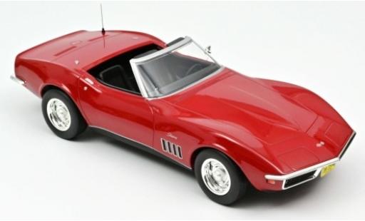 Modellautos Chevrolet Corvette 1/18 Norev C3 Cabrio rot 1969 Chevrolet Corvette 1/18 Norev C3 Cabrio rot 1969 modellautos