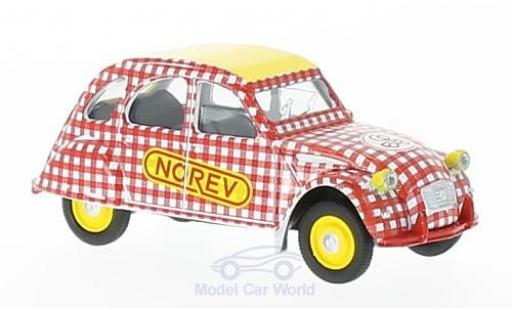 Modellautos Citroen 2CV 1/64 Norev 6 Special rot/weiss Cycliste (F) 1980 Citroen 2CV 1/64 Norev 6 Special rot/weiss Cycliste (F) 1980 modellautos